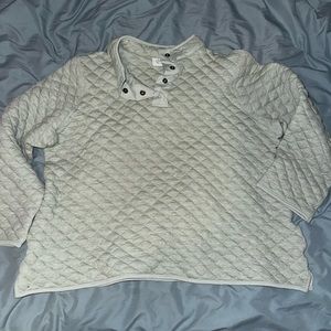 Large light gray Quilted Jacket